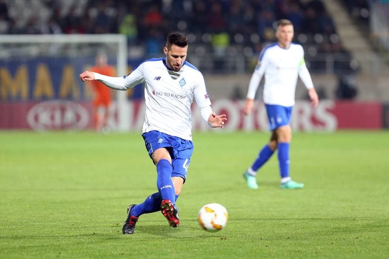 Football. UEFA Europa League. FK Jablonec - Dynamo Kyiv. 04.10.2018