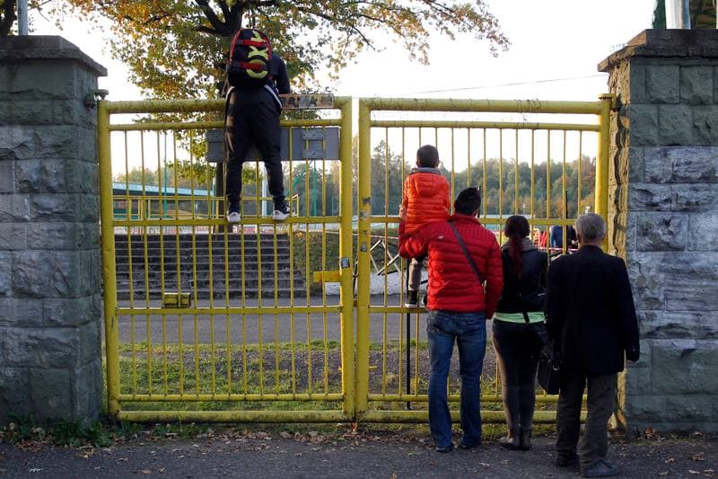 Football. Poland national team. Training. 08.10.2018
