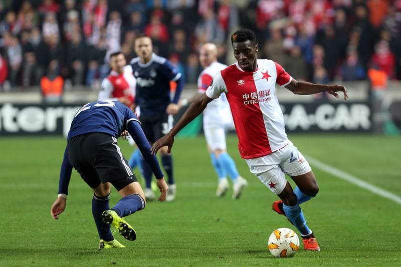 Football. UEFA Europa League. Slavia Prague - FC Copenhagen. 08.11.2018