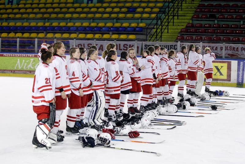 Ice Hockey. Women's U18 Championship. Poland - Hungary. 11.11.2018