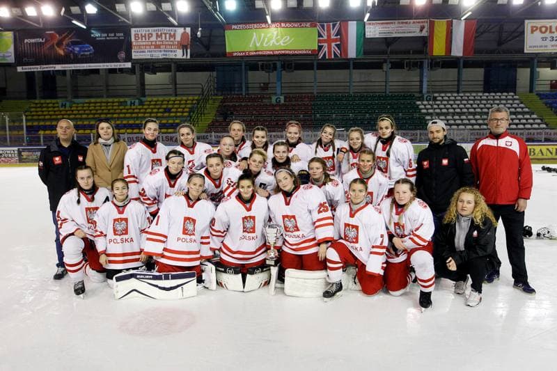 Ice Hockey. Women's U18 Championship. Poland - Hungary. 11.11.2018