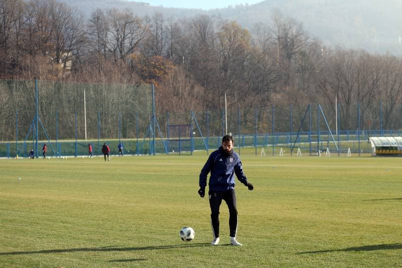 Football. Piast Gliwice. Training. 17.11.2018