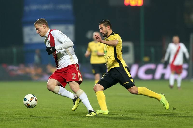 Football. Fortuna I Liga. GKS Katowice - LKS Lodz. 28.11.2018
