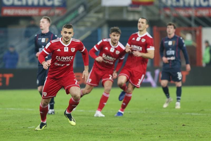 Football. Lotto Ekstraklasa. Piast Gliwice - Pogon Szczecin. 03.12.2018