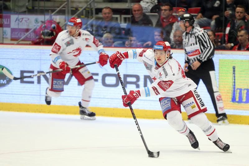 Ice Hockey. Tipsport Extraliga. Ocelari Trinec - Skoda Plzen. 04.04.2019