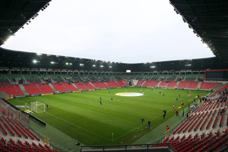 Football. Fortuna I Liga. GKS Tychy - Wigry Suwalki. 28.04.2019