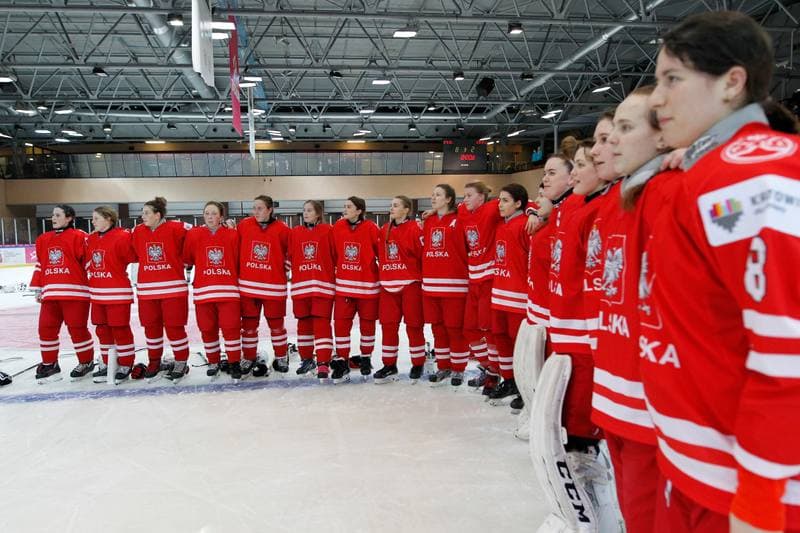 Ice Hockey. Women's U18 World Championship Division 1B. Poland - Australia. 07.01.2018