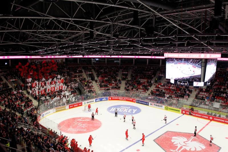 Ice Hockey. Champions Hockey League. Ocelari Trinec - JYP Jyvaskyla. 16.01.2018