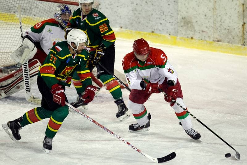 Ice Hockey. I Liga. Zaglebie Sosnowiec - Academy 1928 KTH Krynica. 10.02.2018