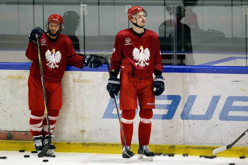Ice Hockey. Poland national team. Training. 13.02.2018