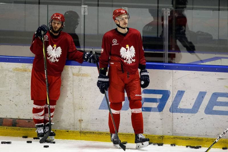 Ice Hockey. Poland national team. Training. 13.02.2018