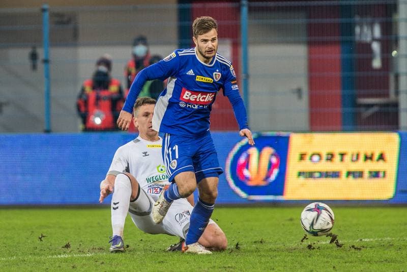 Football. Fortuna Puchar Polski. Piast Gliwice - Gornik Zabrze. 09.02.2022