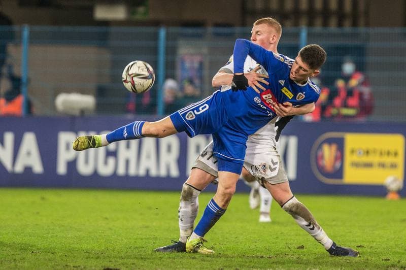 Football. Fortuna Puchar Polski. Piast Gliwice - Gornik Zabrze. 09.02.2022