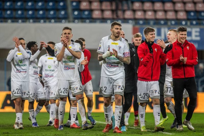 Football. Fortuna Puchar Polski. Piast Gliwice - Gornik Zabrze. 09.02.2022
