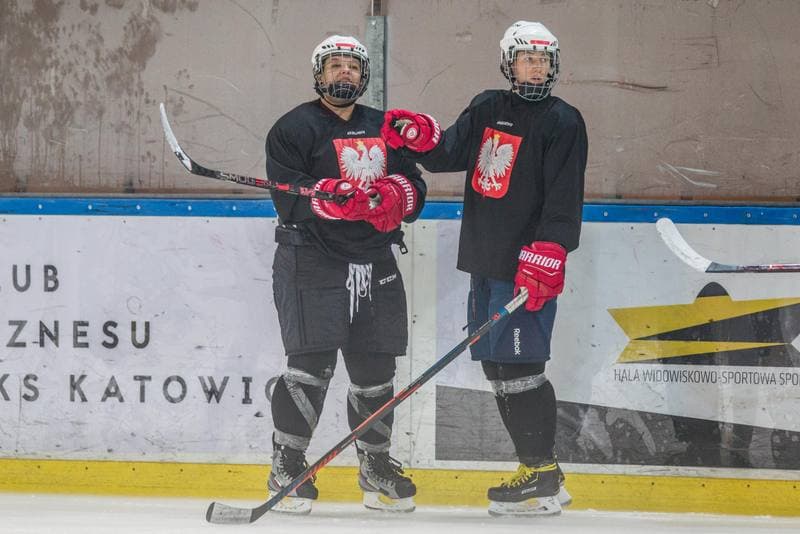 Ice Hockey. Poland national team. Training. 24.09.2019