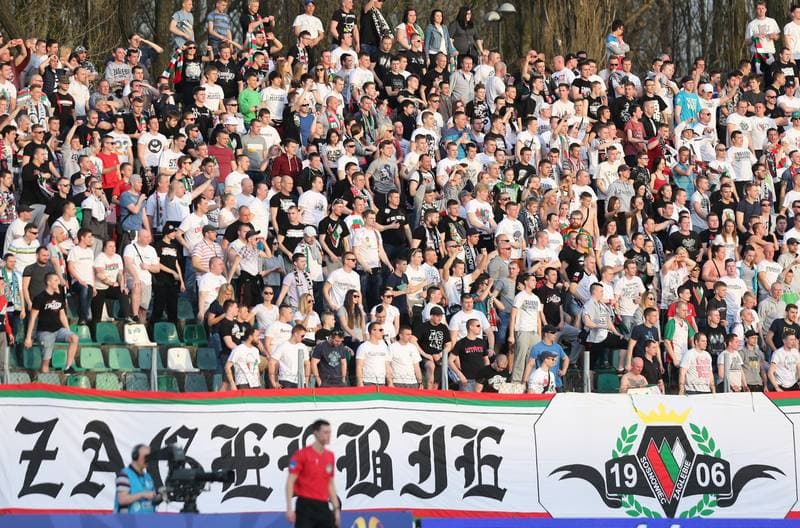 Football. Polish Cup. Zaglebie Sosnowiec - Lech Poznan. 05.04.2016