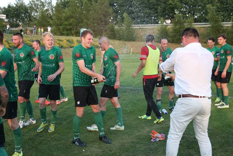 Football. Playoff for III Liga. Unia Turza Slaska - Gwarek Tarnowskie Gory. 22.06.2016