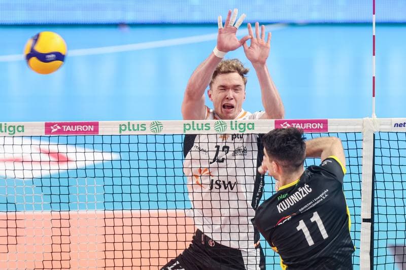 Volleyball. PlusLiga. Jastrzebski Wegiel - PGE GiEK Skra Belchatow. 09.02.2025