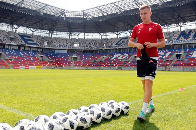 Football. Gornik Zabrze. Training. 25.07.2018
