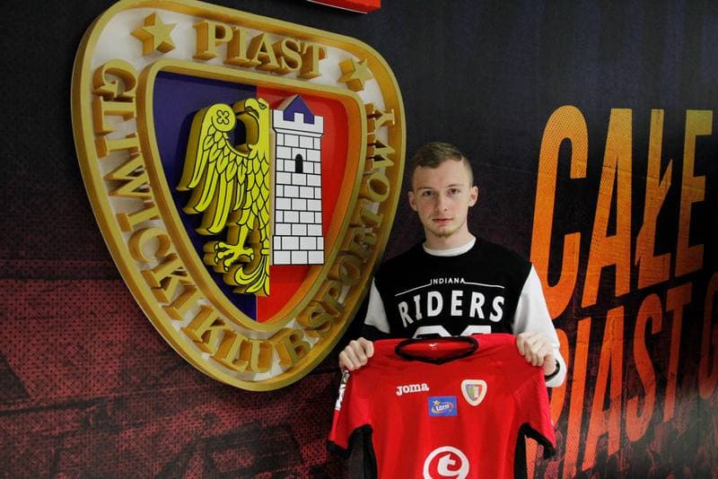 Football. Piast Gliwice. Press Conference. 10.02.2017