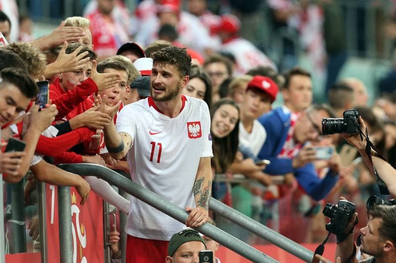 Football. International Friendly. Poland - Republic of Ireland. 11.09.2018