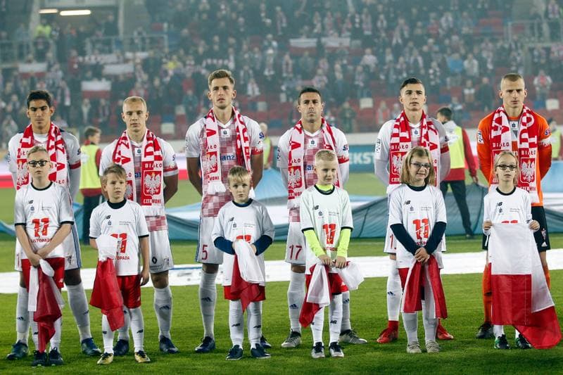 Football. Lotto Ekstraklasa. Gornik Zabrze - Slask Wroclaw. 09.11.2018