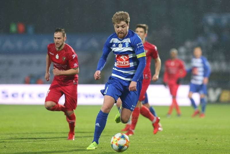 Football. Lotto Ekstraklasa. Zaglebie Sosnowiec - Wisla Plock. 13.04.2019