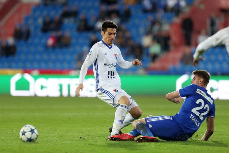 Football. Het Liga. Banik Ostrava - FK Mlada Boleslav. 04.11.2017