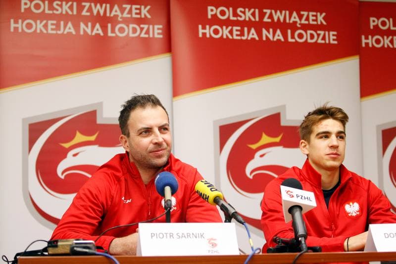 Ice Hockey. Poland U20. Press Conference. 06.12.2018