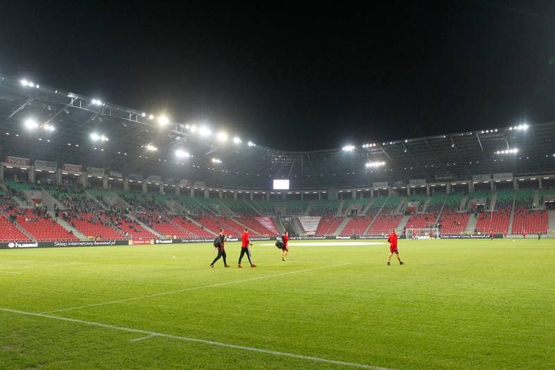 Football. Fortuna I Liga. GKS Tychy - Chojniczanka Chojnice. 02.11.2018