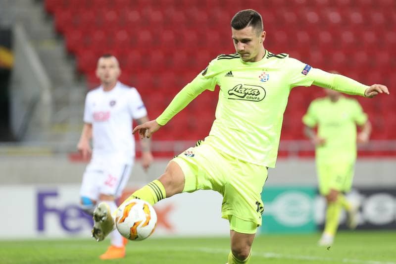 Football. UEFA Europa League. Spartak Trnava - Dinamo Zagreb. 25.10.2018