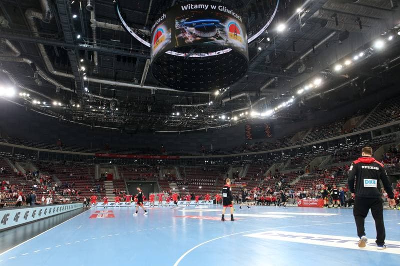 Handball. Men's European Championship Qualifiers. Poland - Germany. 10.04.2019