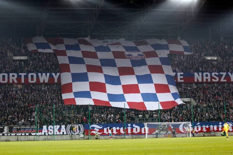 Football. Sparing. Gornik Zabrze - Hajduk Split. 24.03.2018