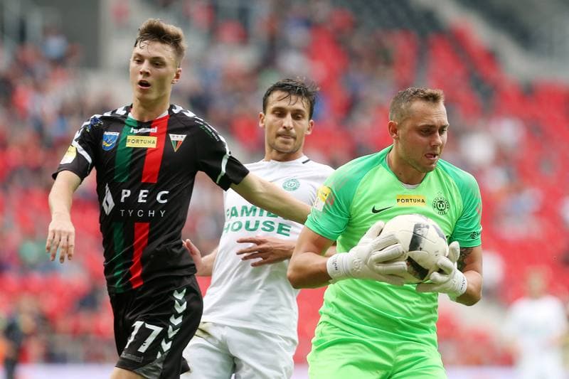 Football. Fortuna I Liga. GKS Tychy - Warta Poznan. 01.09.2018