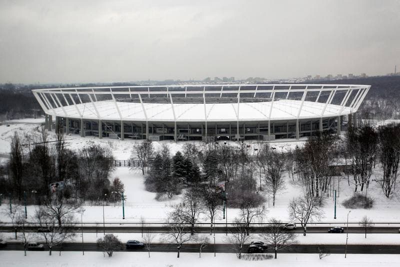 Football. Stadion Slaski. Press Conference. 04.01.2017