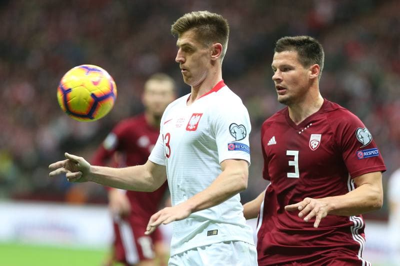 Football. Euro 2020 Qualifiers. Poland - Latvia. 24.03.2019