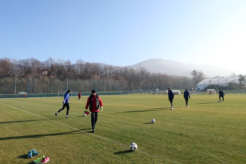 Football. Piast Gliwice. Training. 17.11.2018