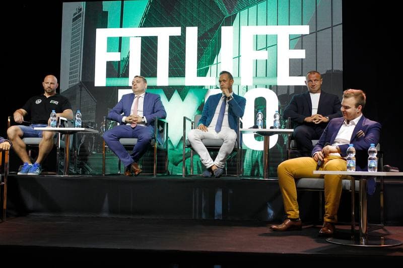 Fitness. Fit Life Expo. Press Conference. 07.08.2018