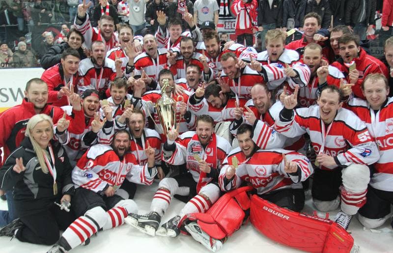 Ice Hockey. Polska Liga Hokejowa. JKH GKS Jastrzebie - Comarch Cracovia Krakow. 29.03.2013