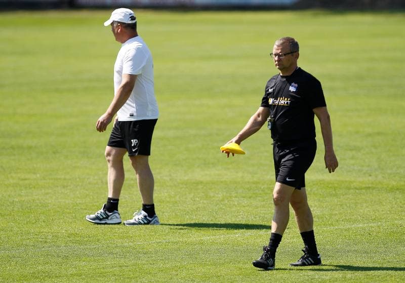Football. Termalica Bruk-Bet Nieciecza. Training. 03.07.2015
