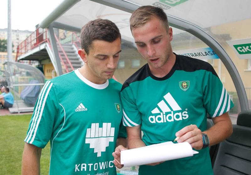 Football. Friendly Match. GKS Belchatow - GKS Katowice. 21.01.2015