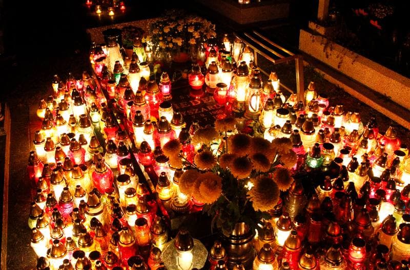 All Saints' Day. Tychy. 01.11.2015