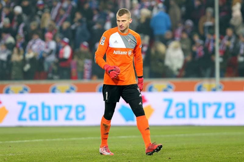 Football. Lotto Ekstraklasa. Gornik Zabrze - Cracovia Krakow. 18.12.2017