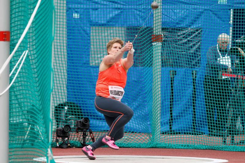 Athletics. IAAF Golden Spike. Hammer Throw. 19.05.2016