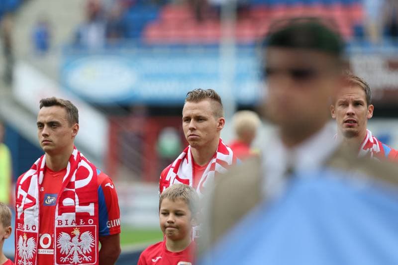 Football. Lotto Ekstraklasa. Piast Gliwice - Zaglebie Lubin. 14.08.2016
