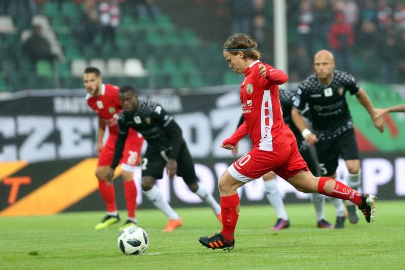 Football. Lotto Ekstraklasa. Zaglebie Sosnowiec - Miedz Legnica. 20.10.2018