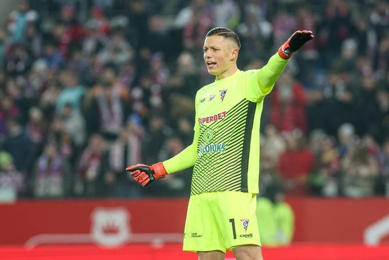 Football. PKO BP Ekstraklasa. Gornik Zabrze - Cracovia Krakow. 28.02.2025