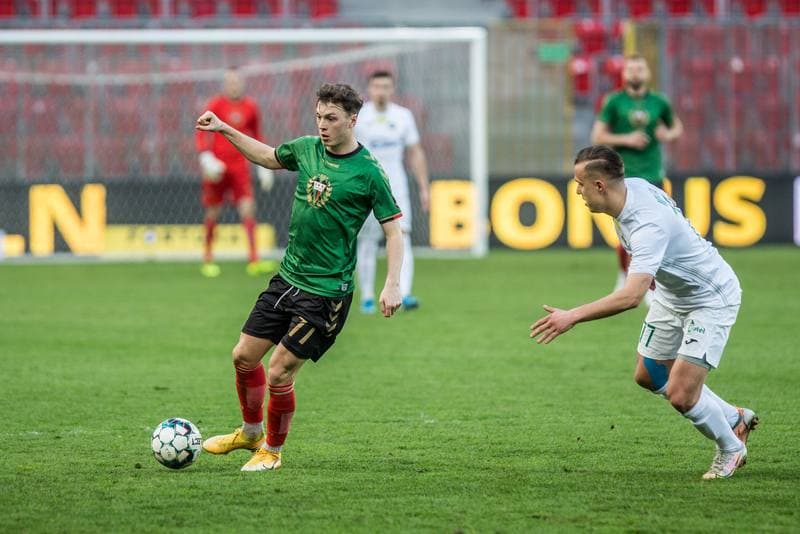 Football. Fortuna I Liga. GKS Tychy - Radomiak Radom. 20.04.2021