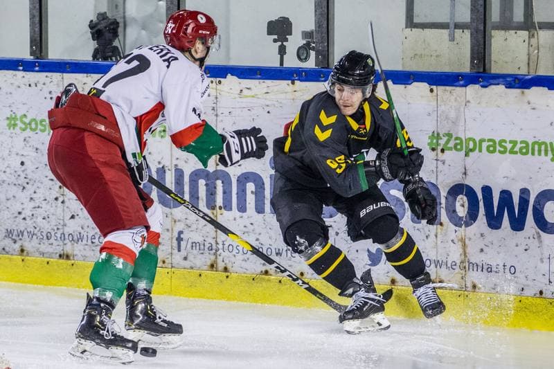 Ice Hockey. Polska Hokej Liga. Zaglebie Sosnowiec - GKS Katowice. 28.02.2022