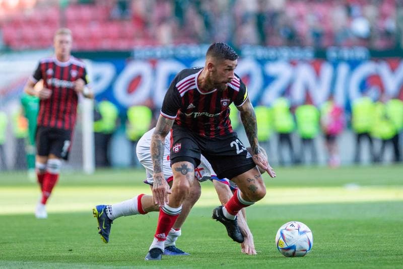 Football. UEFA Conference League. Spartak Trnava - Rakow Czestochowa. 04.08.2022